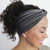 African Boho Wide Knotted Headband for Women view 3