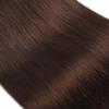 Lakaisa Straight Chocolate Brown Human Hair Weave Bundles, 2 x 16 in, Unprocessed Virgin Hair view 4