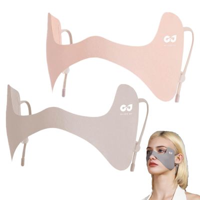 2-Piece Sunscreen Patch Set for Nose and Face, UV Protection for Outdoor Activities (BW+PK)