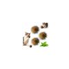3PC Rabbit Fur Ball Cat Toy view 1