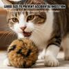 3PC Rabbit Fur Ball Cat Toy view 2