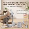SustVita Pet Water Dispenser with 500 mL Bottle, Adjustable Bowl and Removable Stand view 3