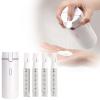 2026 Versatile Travel Dispenser for Personal Care Products, Refillable Container with Integrated Scale, White A view 3