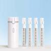2026 Versatile Travel Dispenser for Personal Care Products, Refillable Container with Integrated Scale, White A view 4