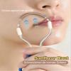 2-Piece Facial Hair Remover for Women, Spring Epilator, Pink + Blue view 2