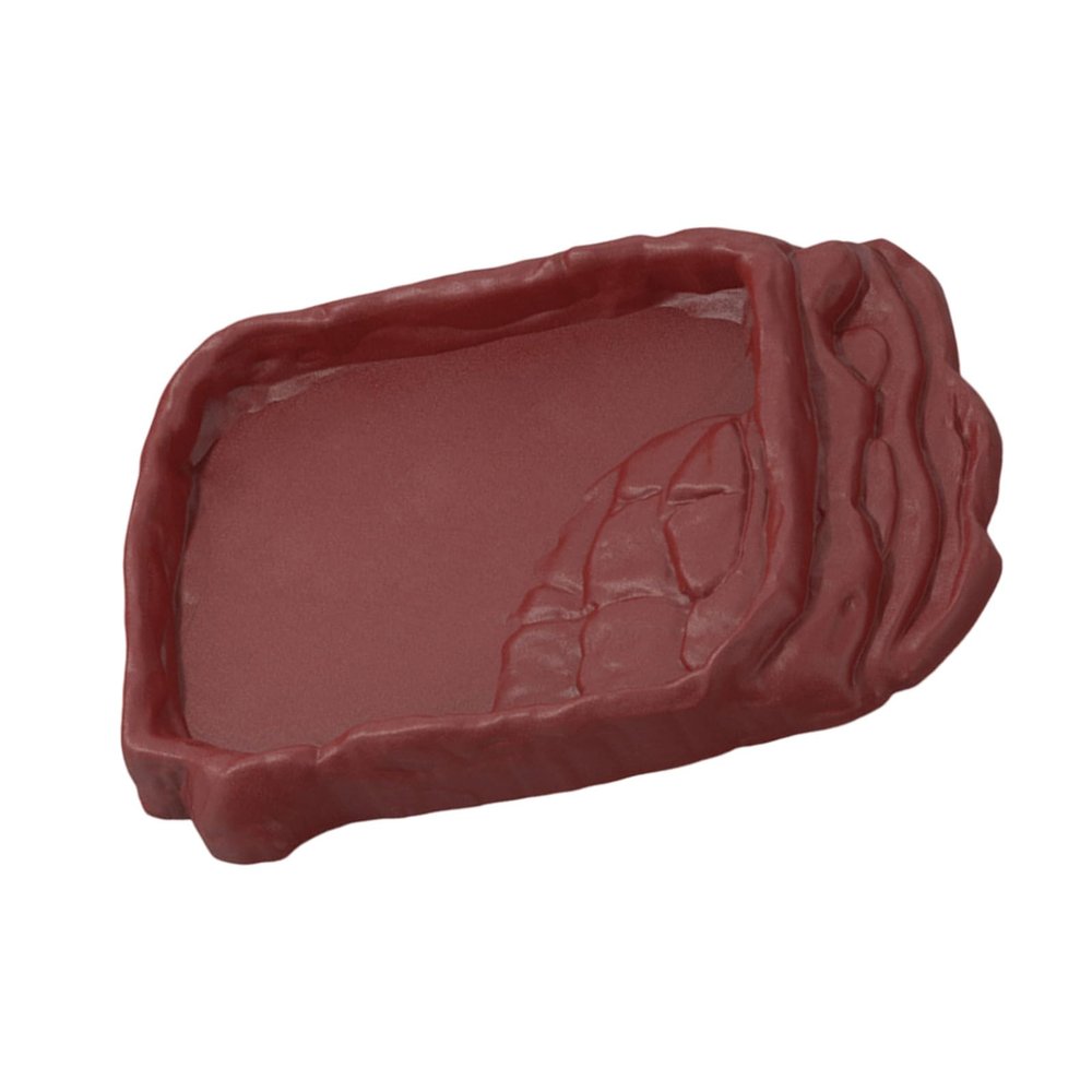 Snorvixre Reptile Feeding Bowl with Climbing Ramps
