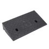 UPALDHOU Curb Ramp, Black PVC, 2,200 lb Capacity, Textured Surface, 19.69 x 10.63 x 3.94 in view 1
