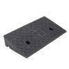 UPALDHOU Curb Ramp, Black PVC, 2,200 lb Capacity, Textured Surface, 19.69 x 10.63 x 3.94 in view 2