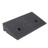 UPALDHOU Curb Ramp, Black PVC, 2,200 lb Capacity, Textured Surface, 19.69 x 10.63 x 3.94 in view 4
