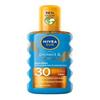 NIVEA Sun Protect & Bronze Sunscreen Oil SPF 30, 200 ml (1 Pack) view 1