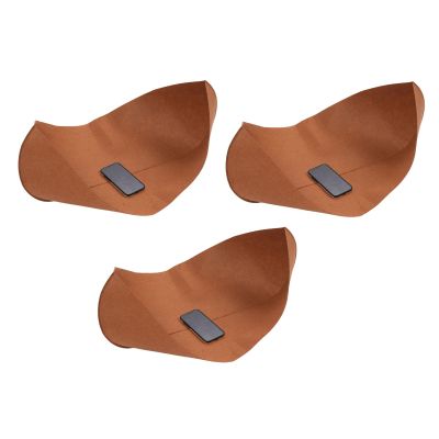 Sxhlseller Window Box Liners, 3-Piece Set, 61 cm Felt Trough Planter Liners, Brown, 22.1 cm (30 in)