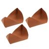 Sxhlseller Window Box Liners, 3-Piece Set, 61 cm Felt Trough Planter Liners, Brown, 22.1 cm (30 in) view 2