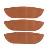 Sxhlseller Window Box Liners, 3-Piece Set, 61 cm Felt Trough Planter Liners, Brown, 22.1 cm (30 in) view 4