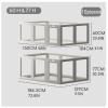 Transparent Acrylic Pet Playpen, Easy to Install and Remove, for Indoor Use with Puppies, Cats, Rabbits, and Ferrets view 2