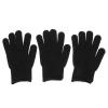Healeved Heat-Resistant Protective Gloves, 3-Pack, Black Cotton view 1