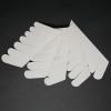 Riuulity Self-Adhesive Silk Nail Wraps, Transparent, White, 6 Pieces view 2