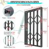 Foldable Security Grille for Window Protection and Break-In Prevention view 2