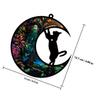 LALAFINA 2-Pc. Colorful Acrylic Cat Hanging Ornaments view 2