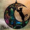 LALAFINA 2-Pc. Colorful Acrylic Cat Hanging Ornaments view 4