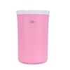 Removable Rotating Dog Paw Cleaner Cup with Double-Row Brushes, Pink view 1