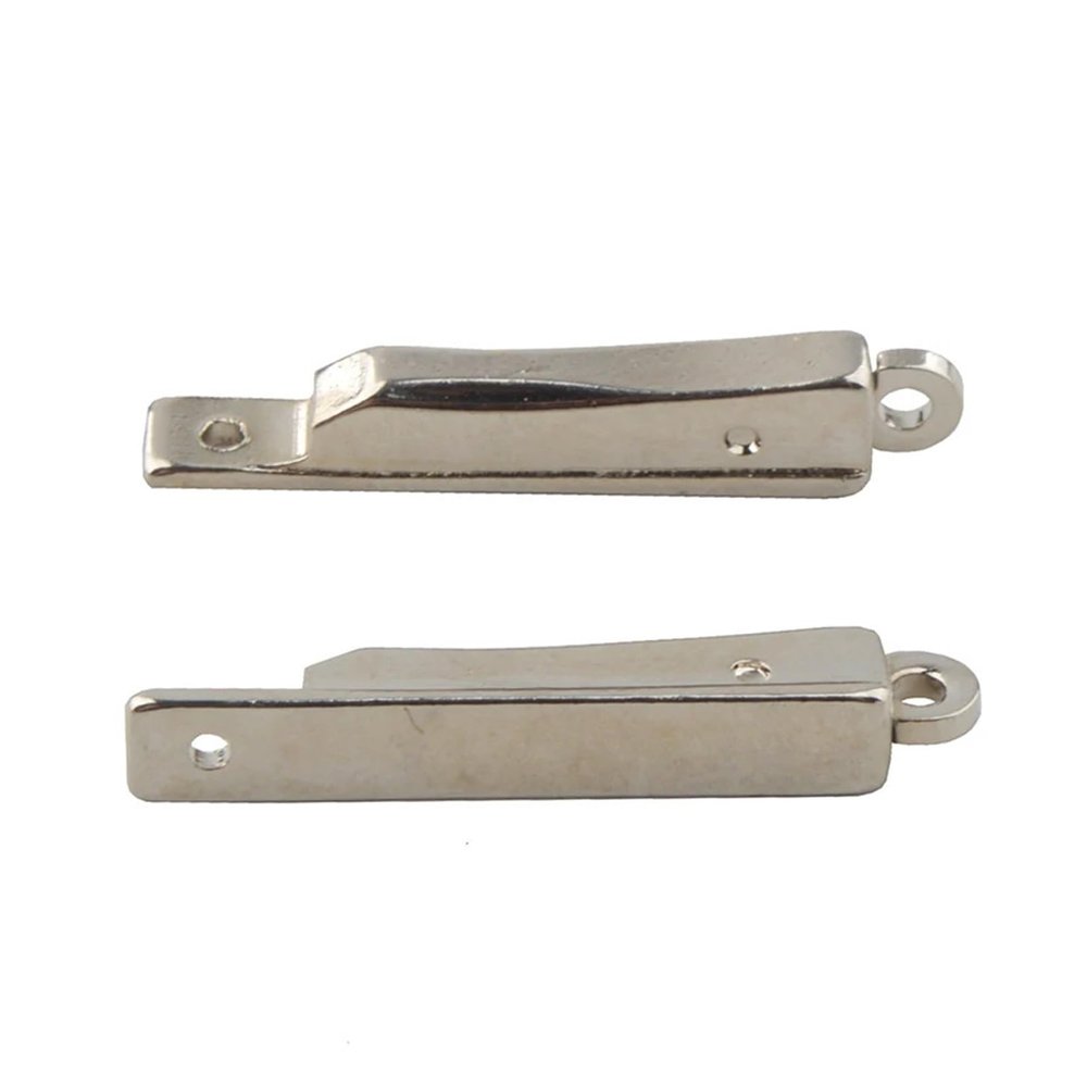 10-Piece Eyeglass Spring Hinge Replacement Set with Case, 0.8 mm