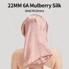 Generic 22 Women's Sleep Bonnet, Stays Secure All Night Without Feeling Restrictive, Ideal for Long, Curly Hair, Rose Gold, 58 cm view 4
