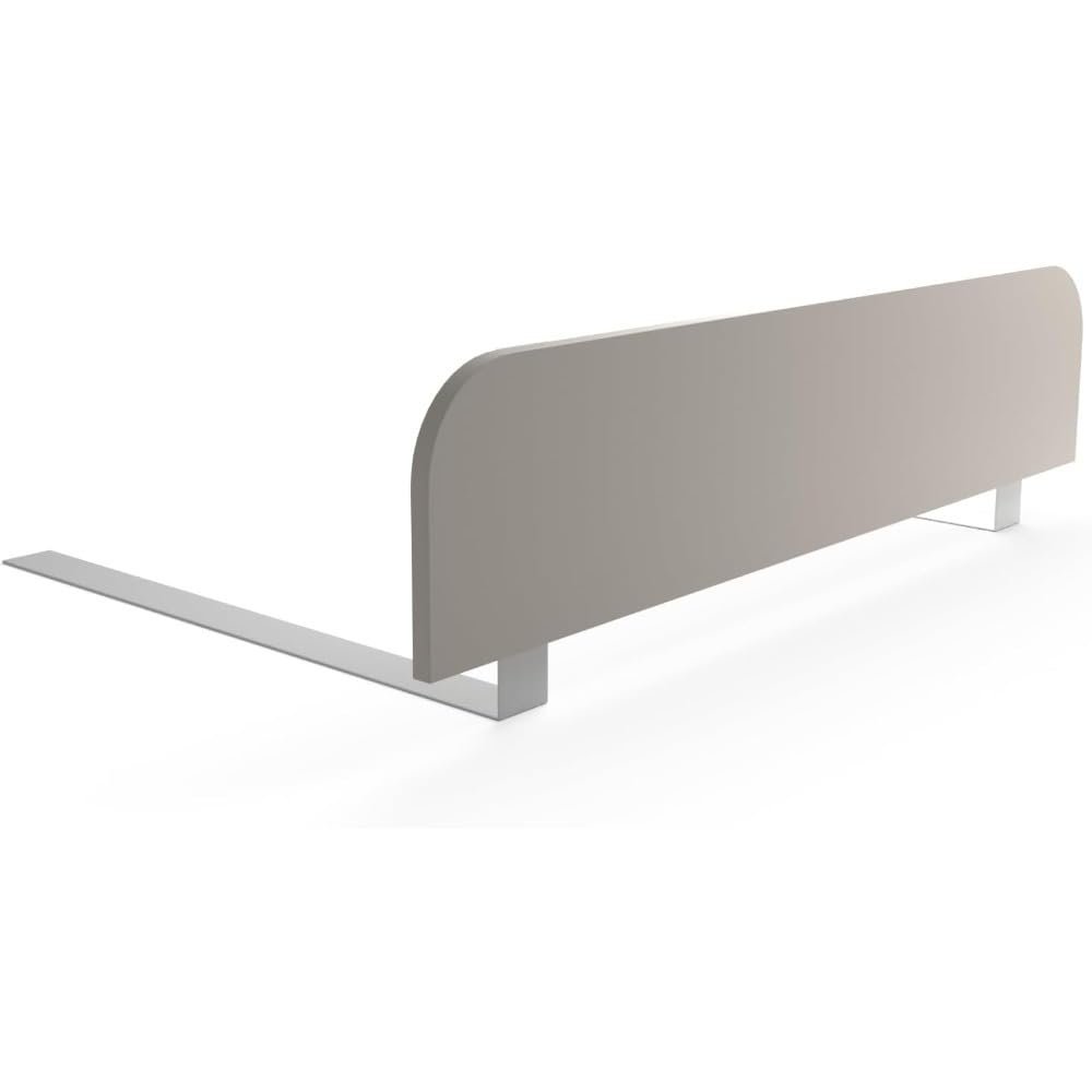 GIOPSQ White Bed Rail, 90 × 20 cm, No-Drill Safety Guard