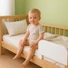 GIOPSQ White Bed Rail, 90 × 20 cm, No-Drill Safety Guard view 4