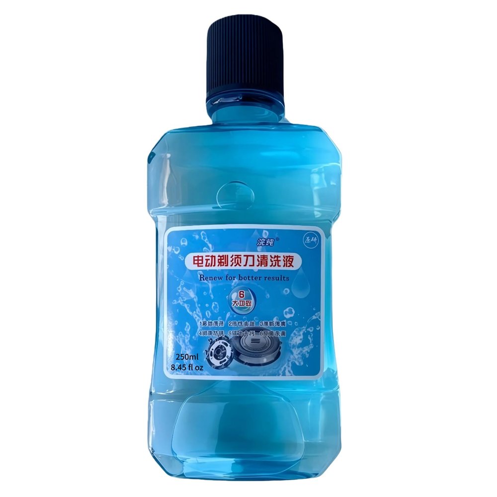 Cleaning Fluid for Electric Shavers, Compatible with Braun CCR4/CCR2, Philips HQ200/JC301/302, Panasonic ES-LM56/ES-4LM3-A (1 pc)