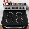 Heat-Resistant Silicone Stove Gap Covers, Easy Installation, Adjustable Size, Child and Pet Safe (Black) view 4