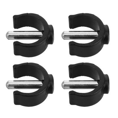 GETAJGHSD C-Shaped Cane Holders, ABS and Steel, Black