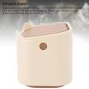 Riuulity Cat Litter Waste Bin, Odor-Resistant, Compact, Durable PP, 7.09 x 4.92 x 5.12 Inches view 2