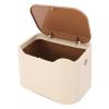 Riuulity Cat Litter Waste Bin, Odor-Resistant, Compact, Durable PP, 7.09 x 4.92 x 5.12 Inches view 4