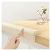 2 m Soft Foam Table Corner Safety Bumper Strip, Self-Adhesive Edge Protector, White view 2