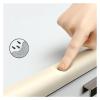 2 m Soft Foam Table Corner Safety Bumper Strip, Self-Adhesive Edge Protector, White view 3