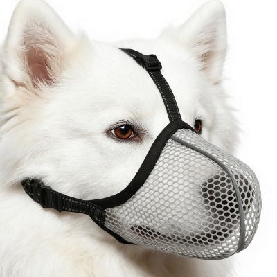 Mesh Dog Muzzle, Breathable Soft Anti-Bark