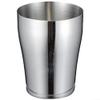 Stainless Steel Toothbrush Cup, Reusable Mouthwash Holder with Stable Base, Silver, 10 x 10 x 8 cm, 500 ml view 1