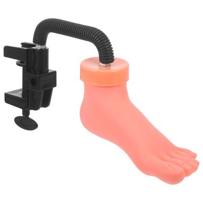Practical PVC Practice Foot for Nail Art and Manicure Training