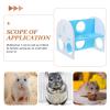 INOOMP PVC Hamster Tunnel for Small Pets view 3