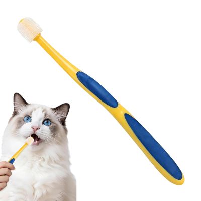 Cat Toothbrush with Soft Bristles
