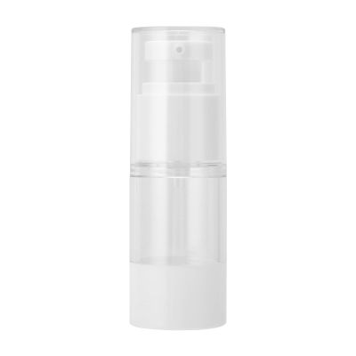 Refillable Travel Pump Bottle, Transparent Lotion Container, 15 ml