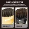 Multifunctional Beard Brush for Men with Bristles and Comb, 2-Pack view 4