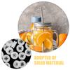 Silicone Straw Hole Plugs for Mason Jar Lids, White view 3