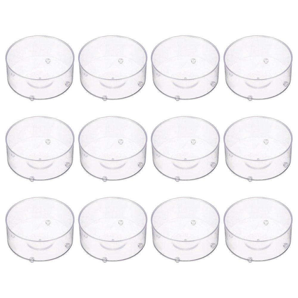 OUNONA 30 Pack Acrylic Reptile Bowls