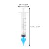 AMUSLESUR 4-Pack 10 mL Plastic Ear Syringes for Ear Cleaning and Wax Removal view 2