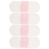 CORHAD 4-Pack Washable Cotton Menstrual Pads, Soft and Breathable, Reusable Panty Liners for Women, Pregnancy and Postpartum view 1