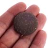 GLEAVI 10 Polished Brown Round Coconut Shell Wood Discs for Aquarium Decor and DIY Model Making view 4