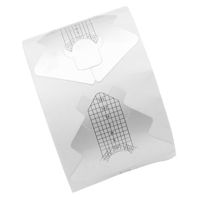 1 Roll Aluminum Foil Nail Form Stickers for Nail Art