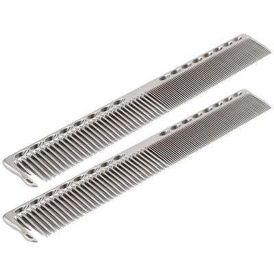 HEEPDD Stainless Steel Hair Cutting Comb, Professional Styling Tool for Cutting and Backcombing