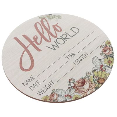 Newborn Birth Announcement Sign Photo Prop